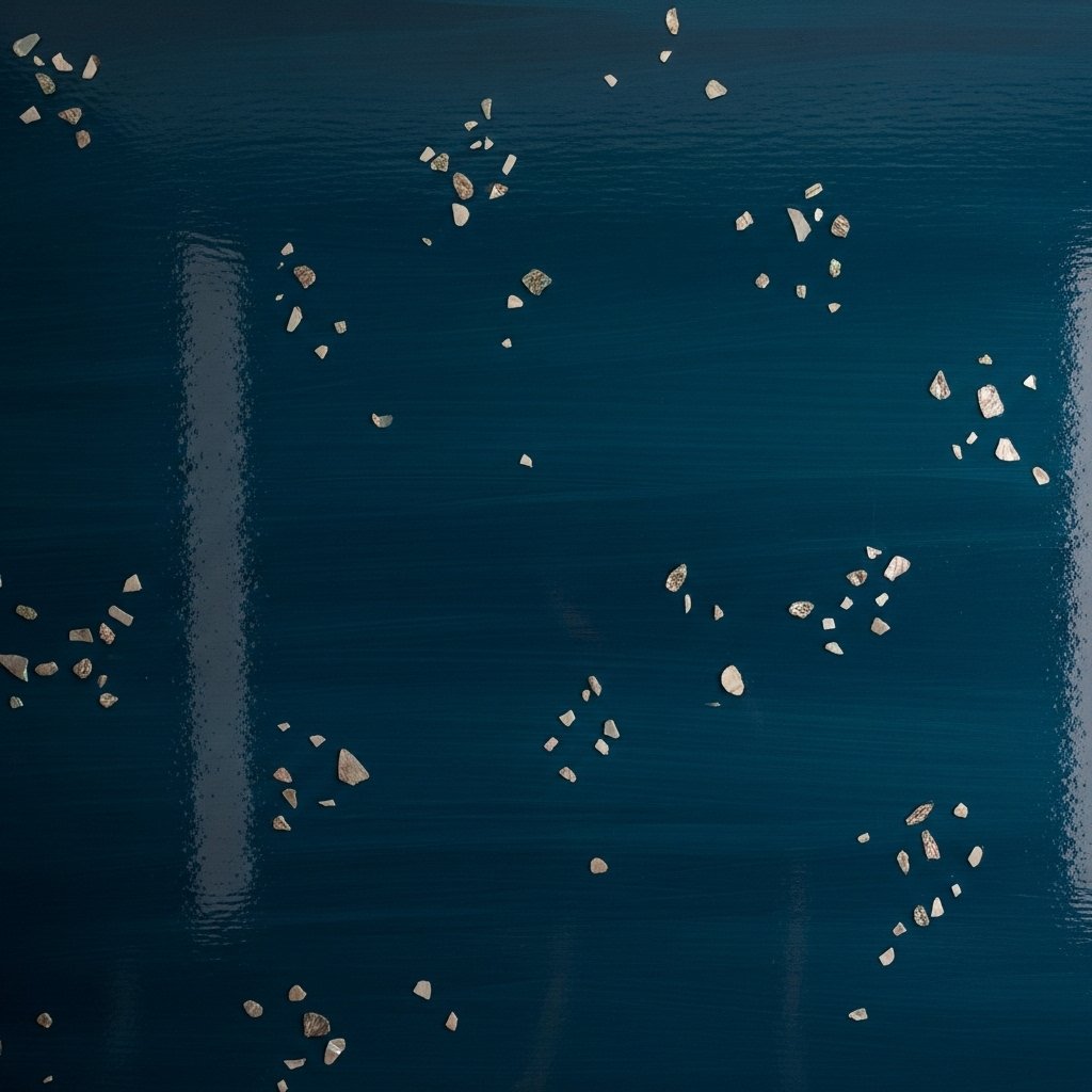 High-Gloss Teal with Shell Inlay