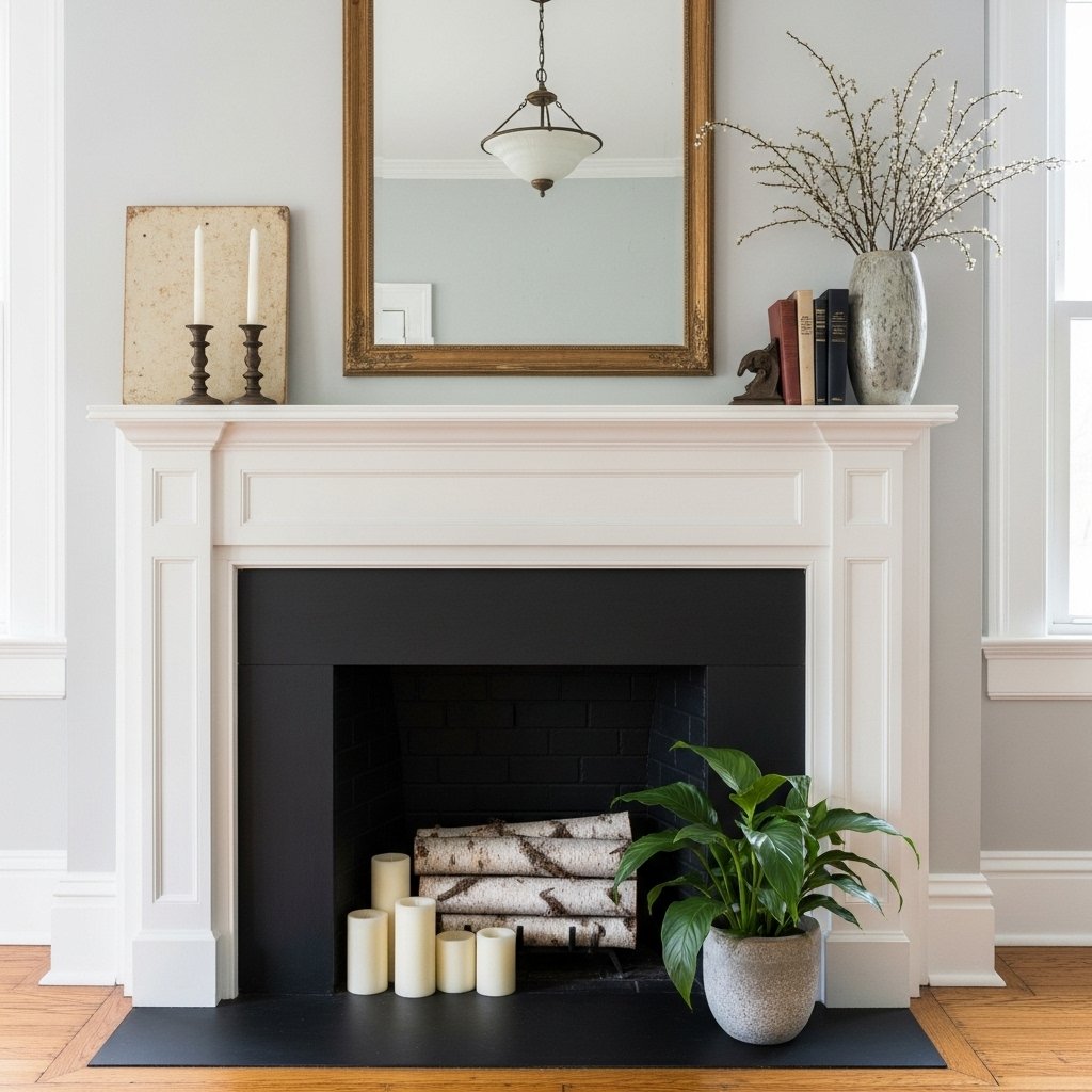 The Fireplace Vignette