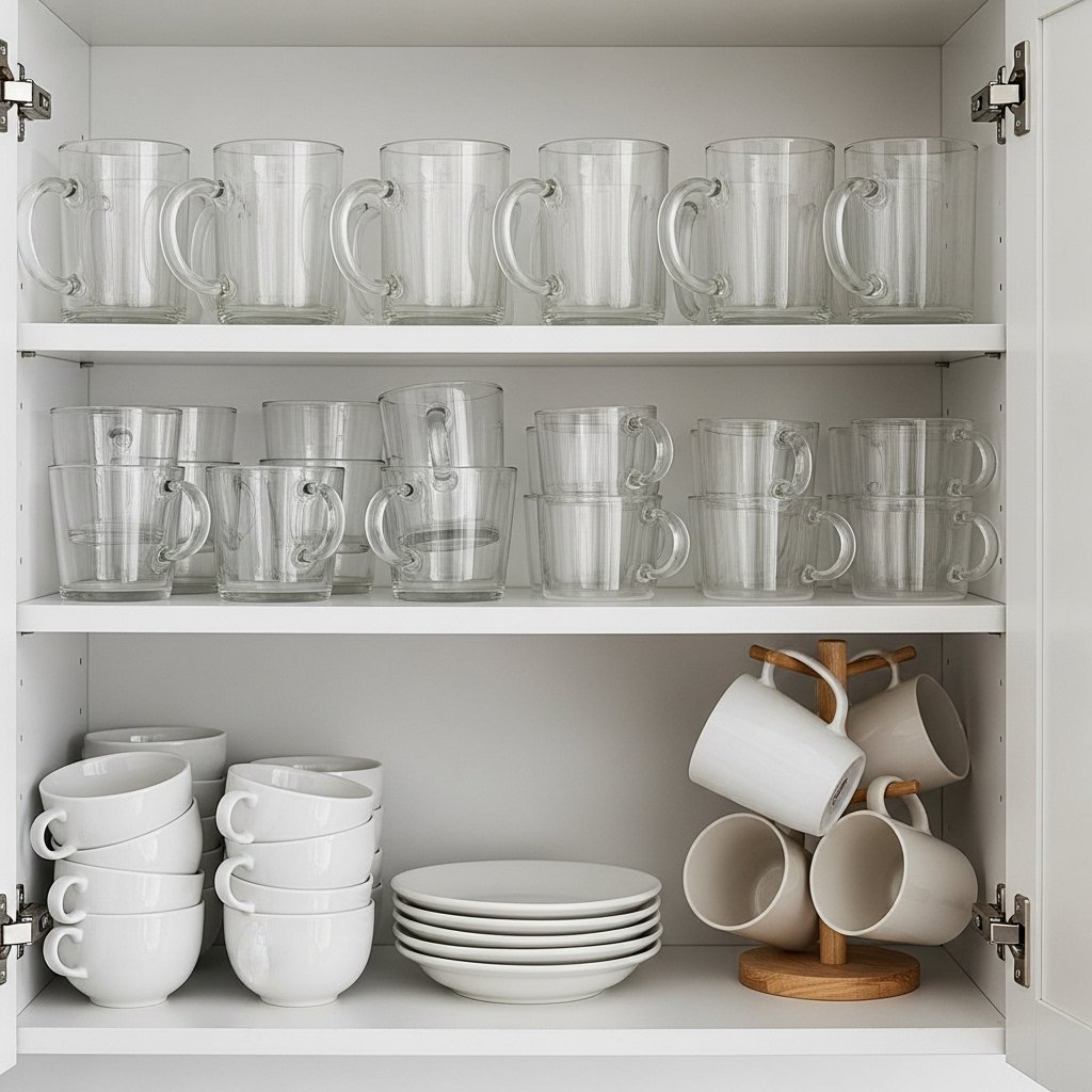 Uniform Glass Mug Set