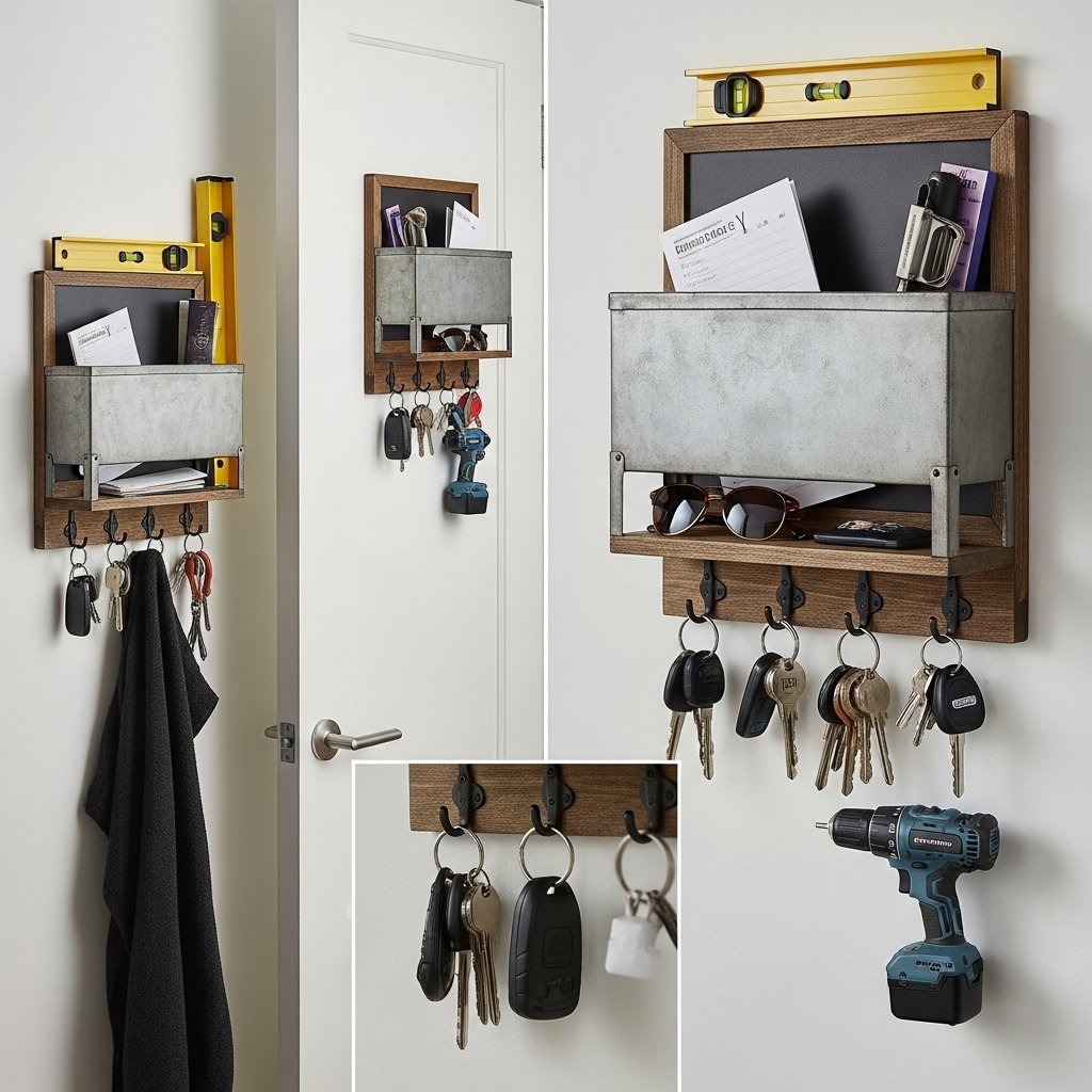 The Wall-Mounted Catch-All Station