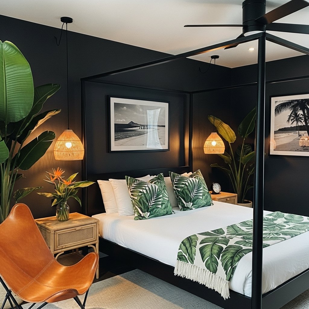 Sophisticated Tropical Noir