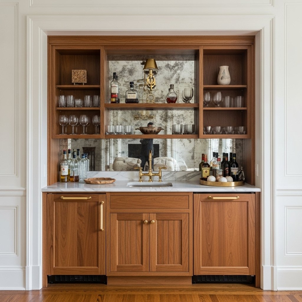 The Classic Built-In Wet Bar