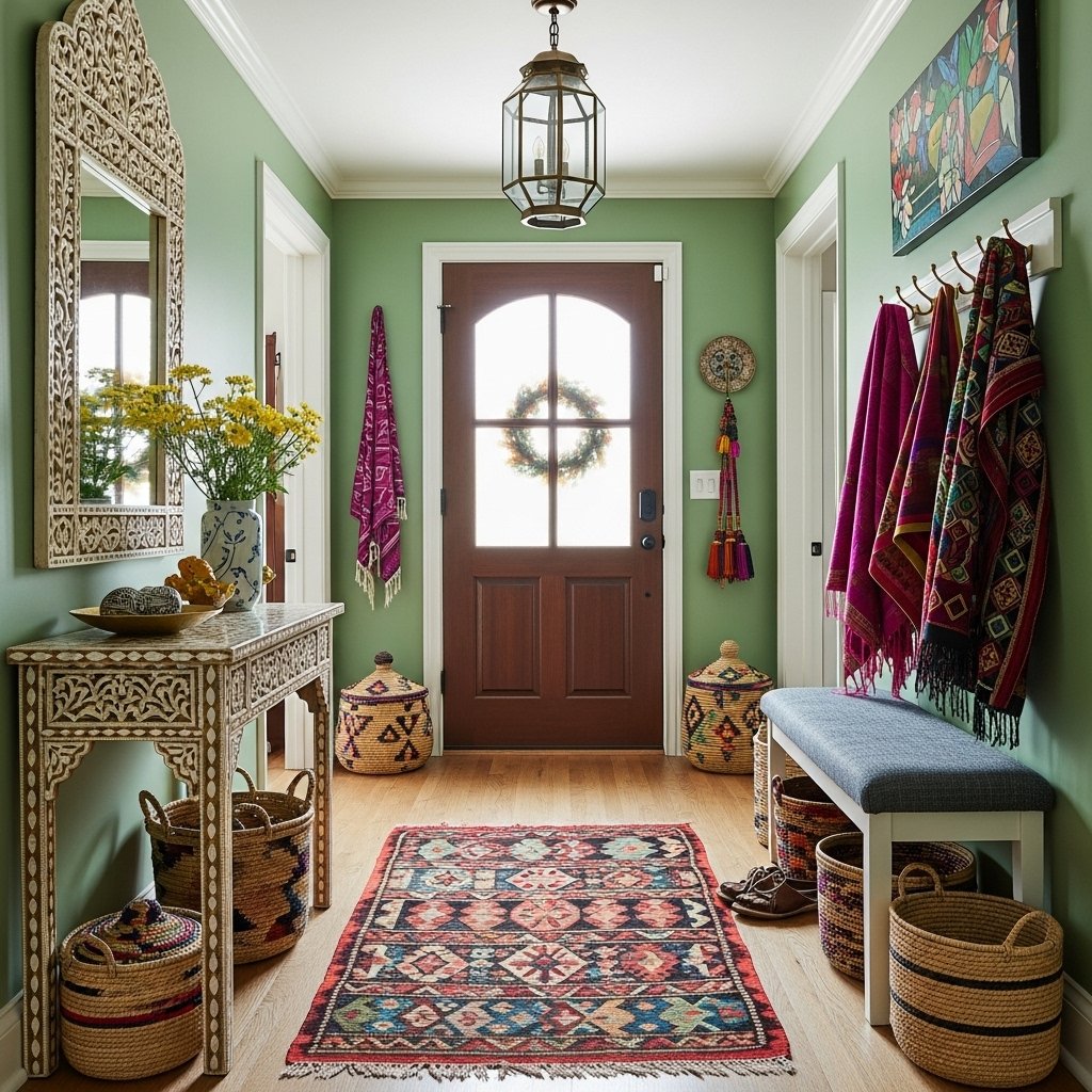 Welcoming Dill Green Walls