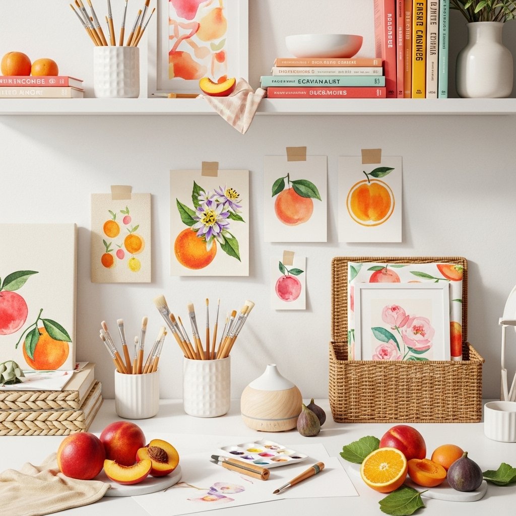 Displaying Fresh Fruit as Art