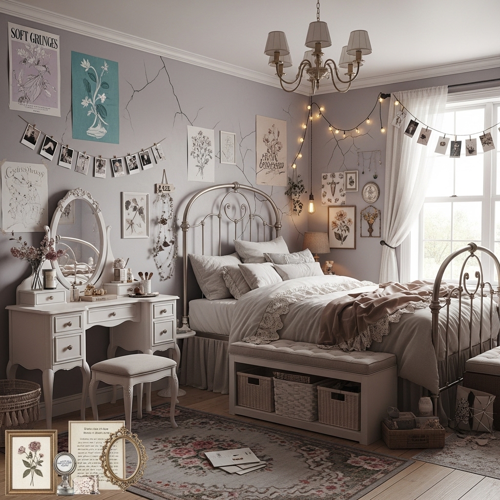 Soft Grunge Bloom Bedroom Soft Grunge Bloom Bedroom