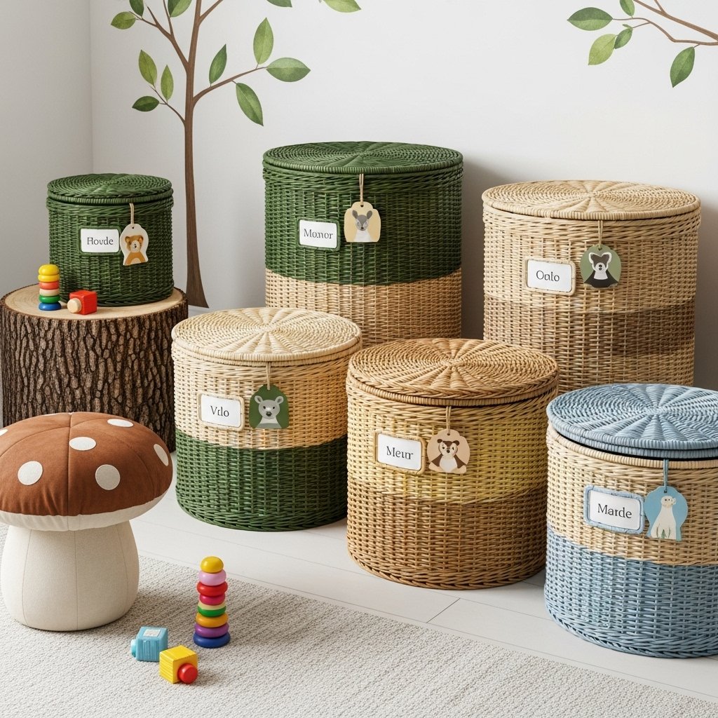 The Woodland Friends Lidded Hampers