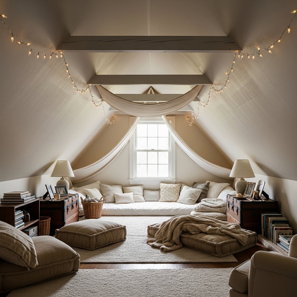 The Cozy Attic Nook