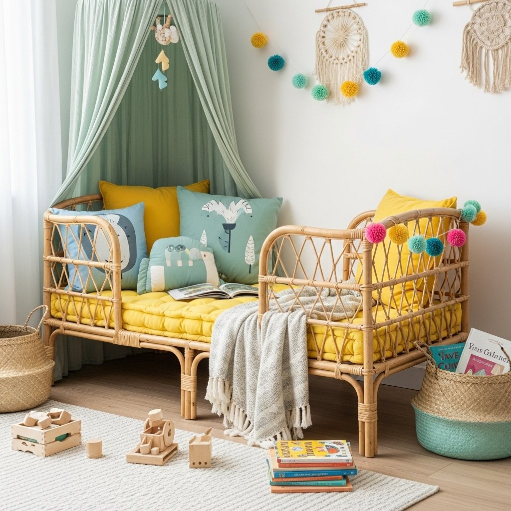  The Storybook Rattan Daybed