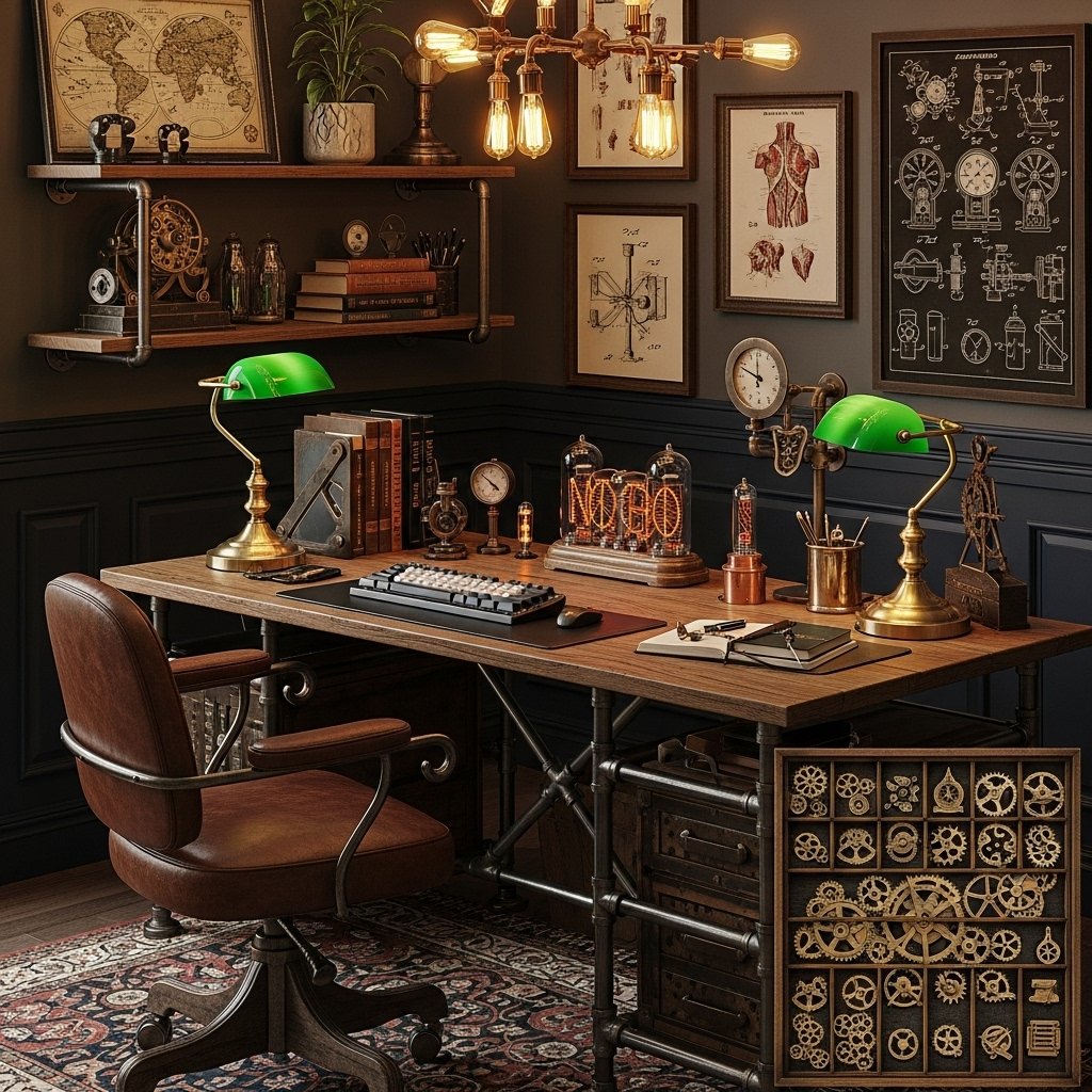 Steampunk Inventor’s Lab