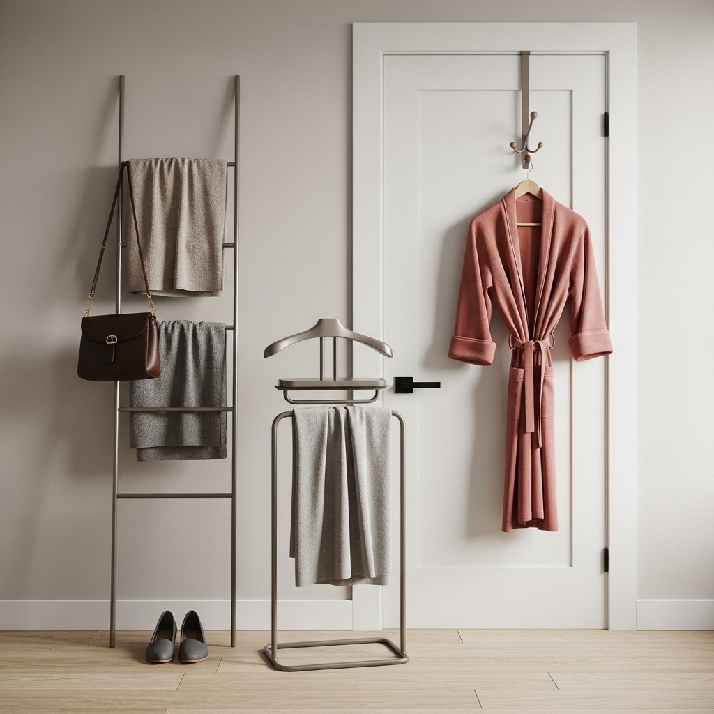 Freestanding Valet and Ladder Rack