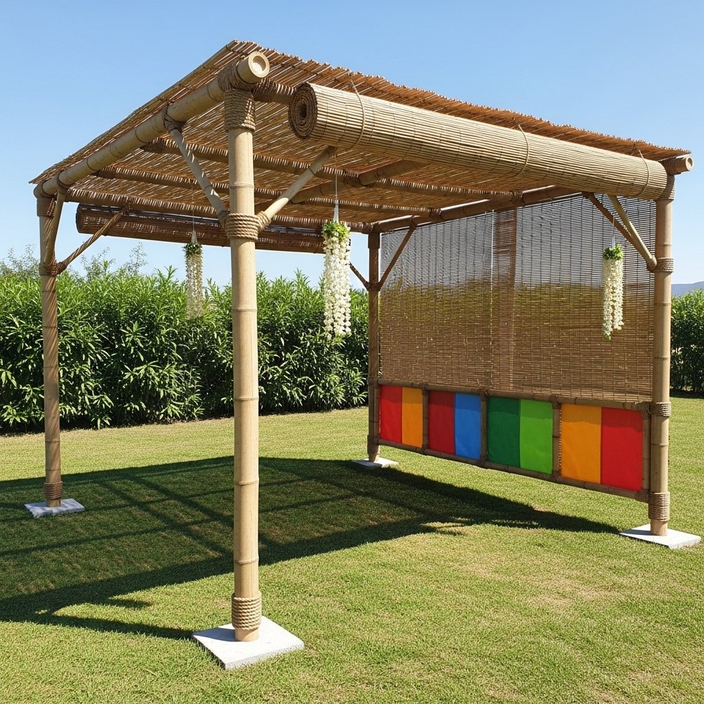 Tropical Bamboo Pavilion