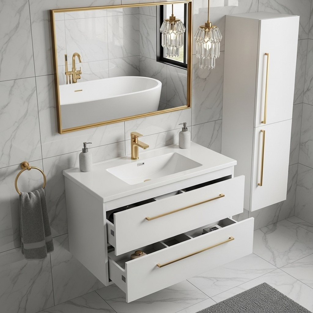  White & Gold Luxe Touch