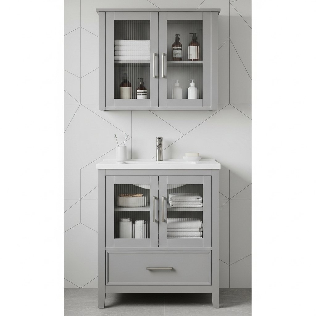 Streamlined Glass & Gray