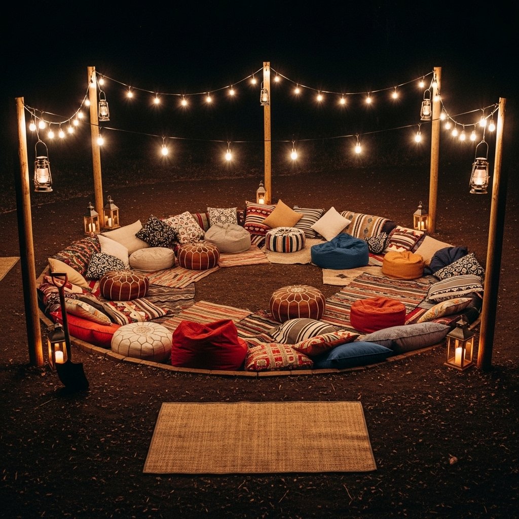 Bohemian Conversation Pit
