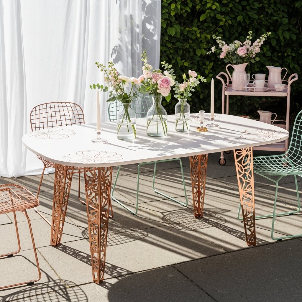 RoséGarden Lace Table