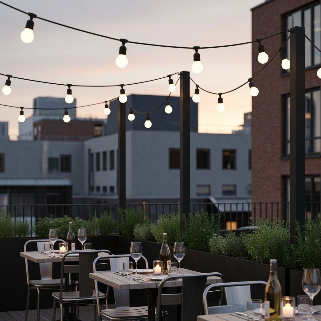 Urban Bistro Globe String Lights