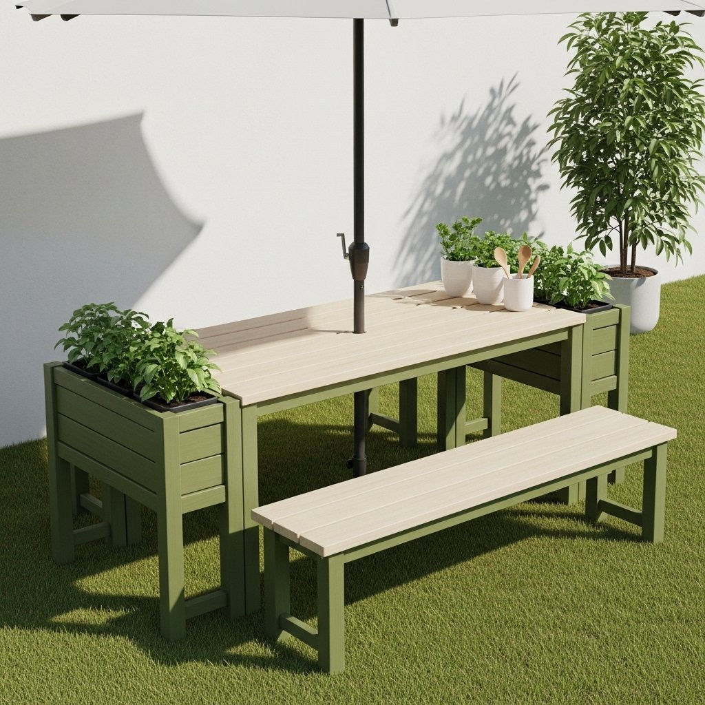 GardenGrow Picnic Table