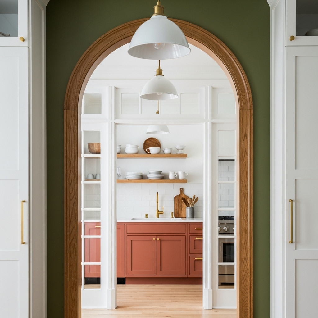 Grand Arched Kitchen Passage Grand Arched Kitchen Passage