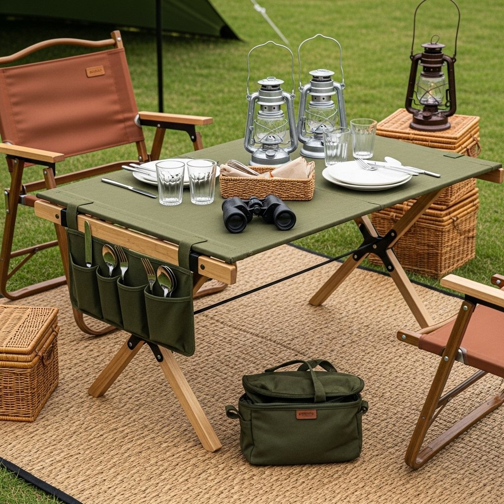 FieldScout Foldable Camp Table