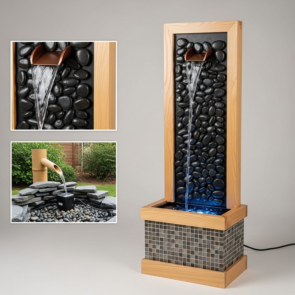 Modern Column Water Feature