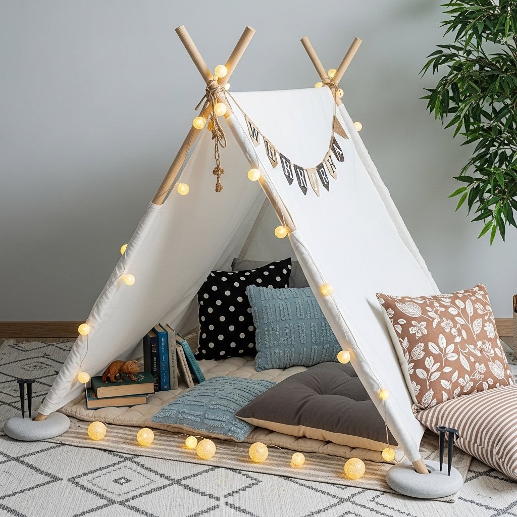 Backyard Reading Nook Teepee