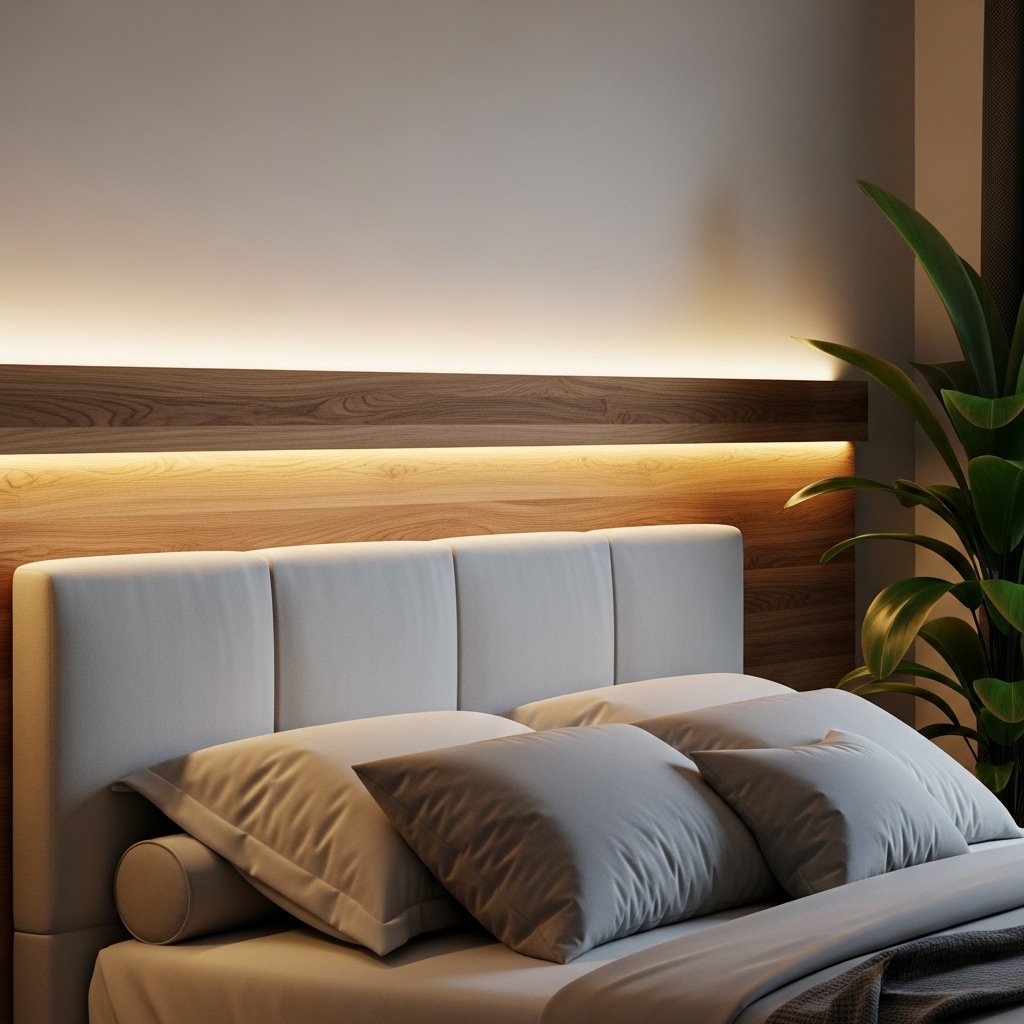Sleek Headboard Glow