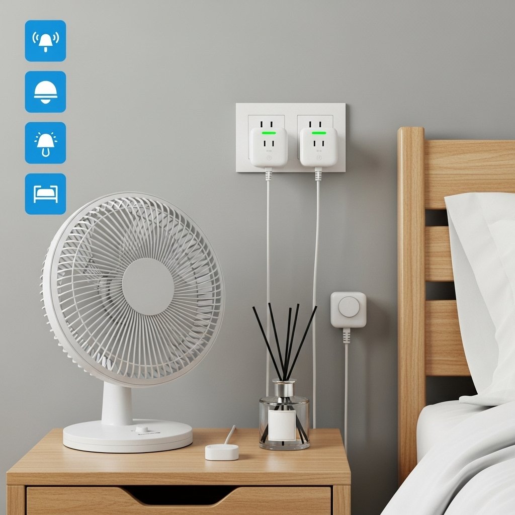 Smart Plug System for Bedroom Cooling