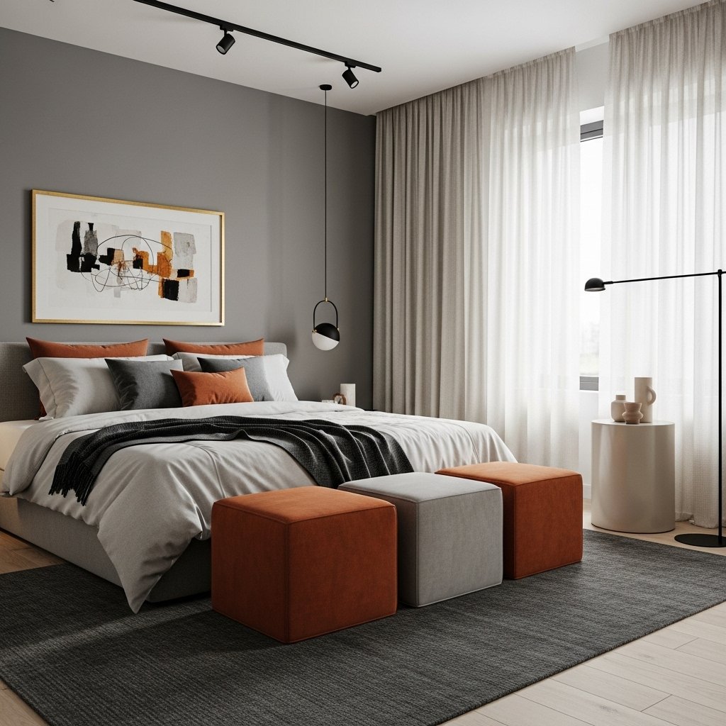 Charcoal Rust & Modern Taupe Balance