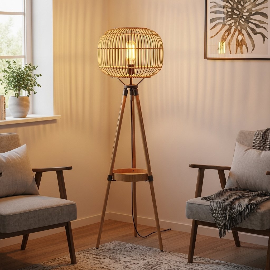 Scandinavian Glow Floor Lamp