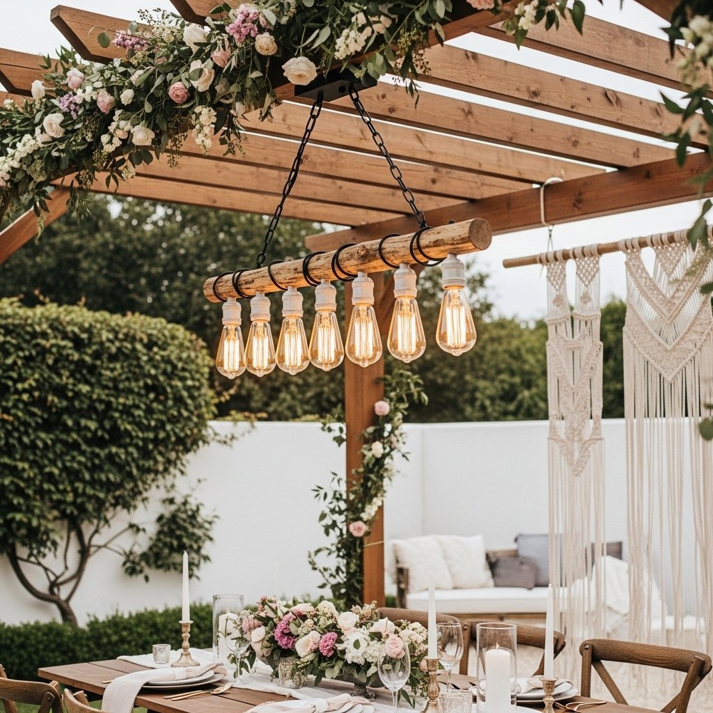 Rustic Romance Chandelier
