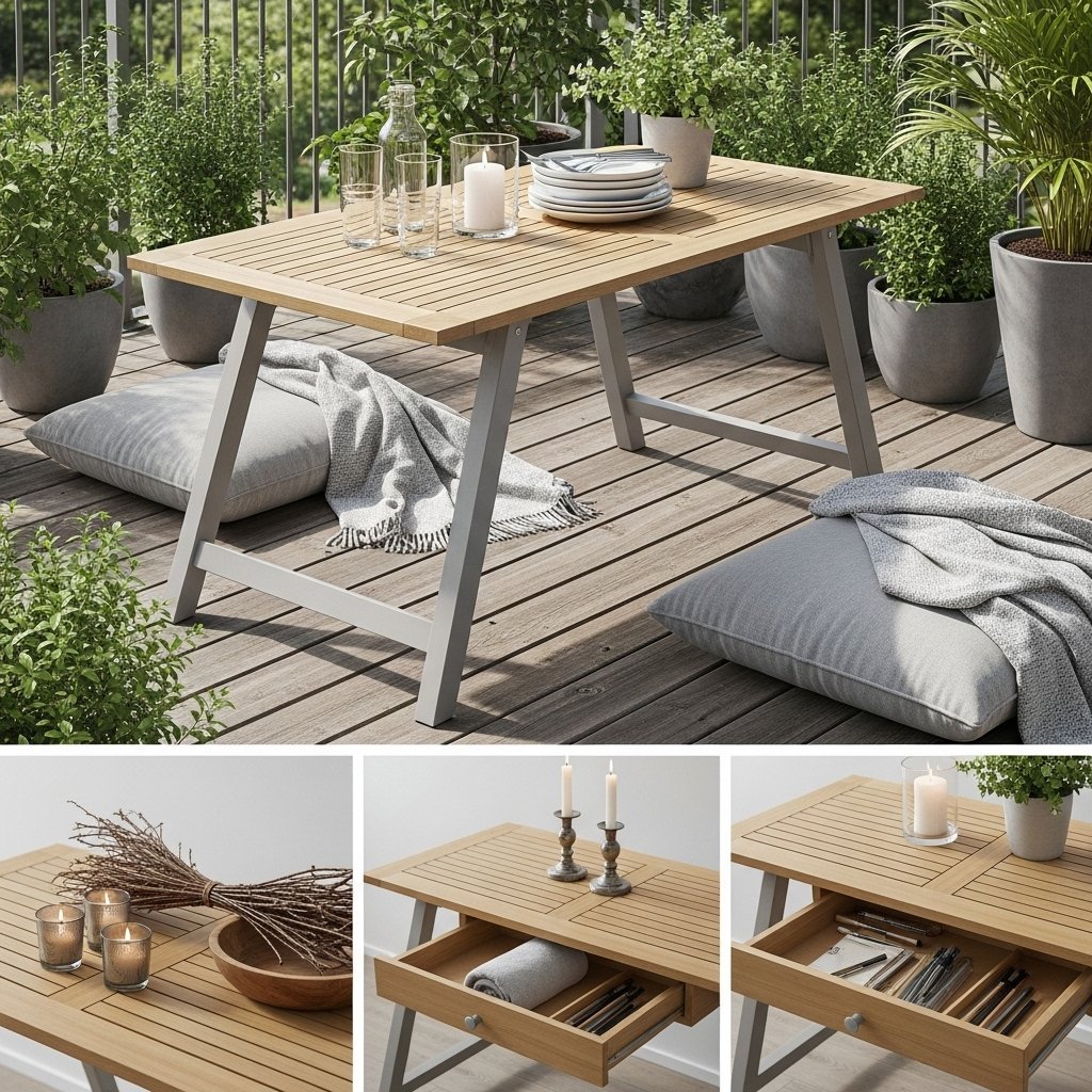 DeckSmart Slat Utility Table