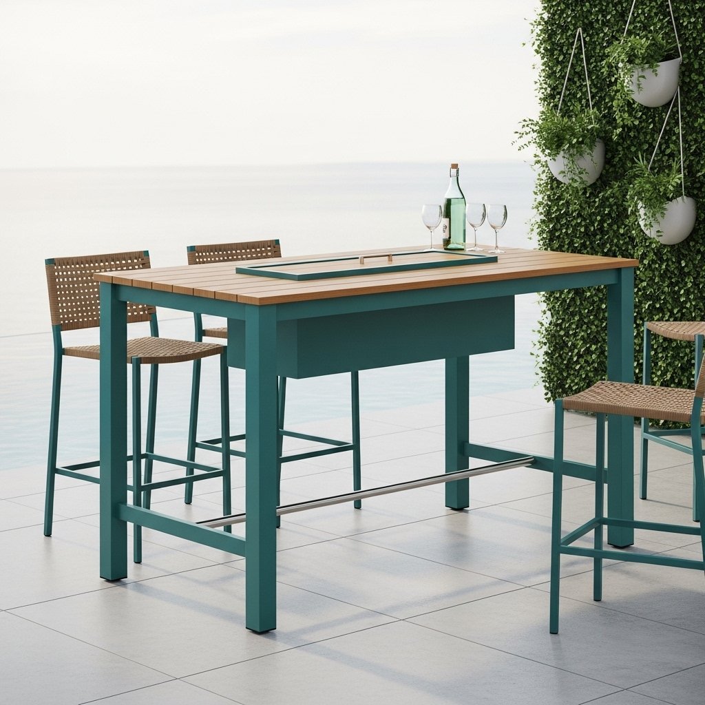  CoastalBar Cooler Table