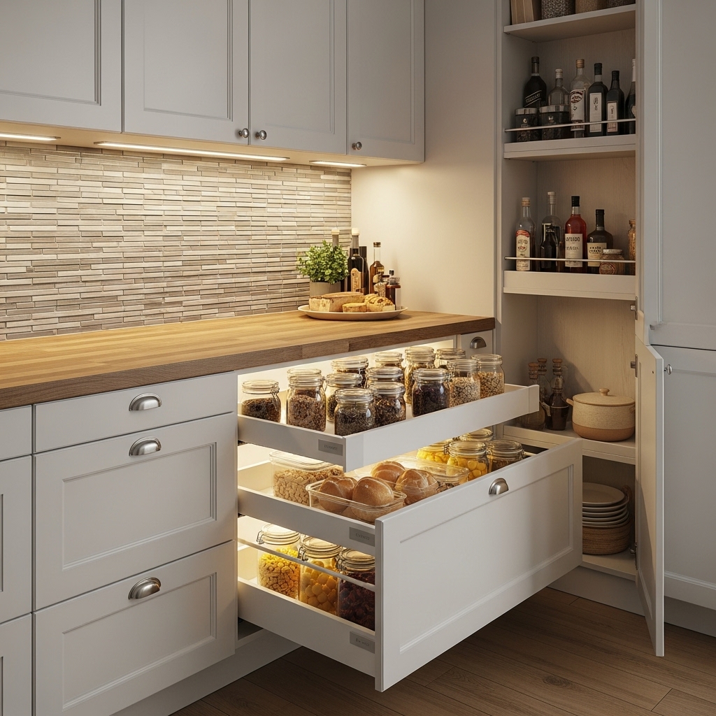 Lighted Drawer Organization System Lighted Drawer Organization System