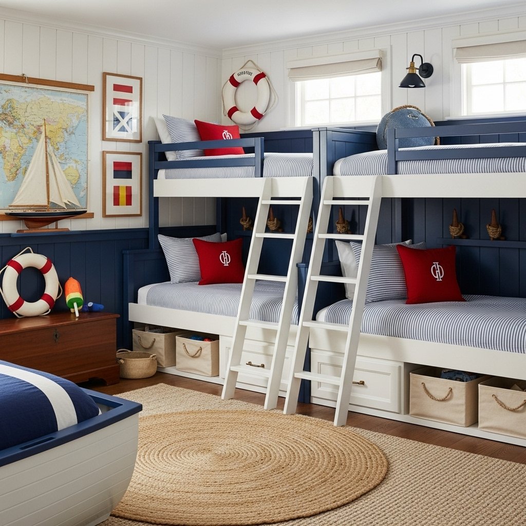 The Nautical Bunk Room