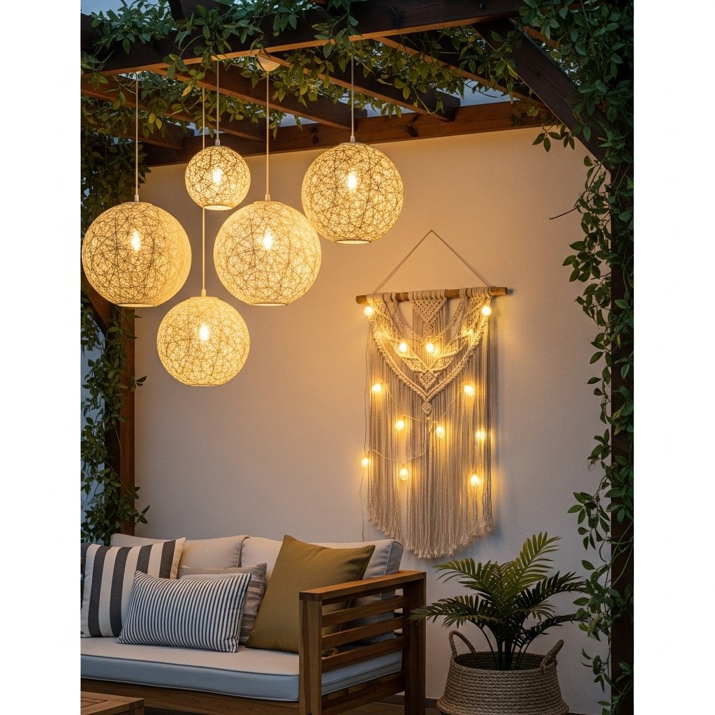 Boho Globe Glow Lounge