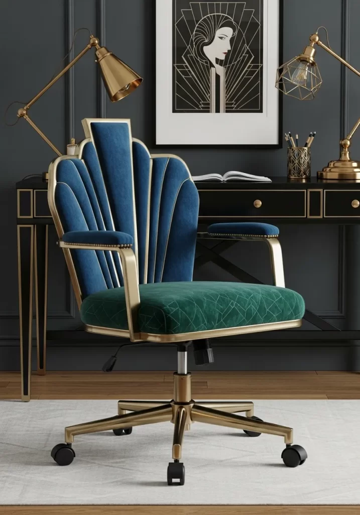 The Art Deco Azure Ascent