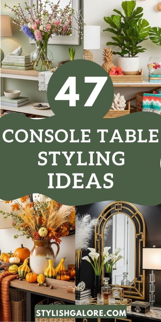 Console Table Styling