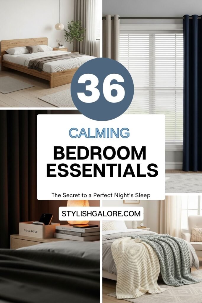 Calming Bedroom Essentials