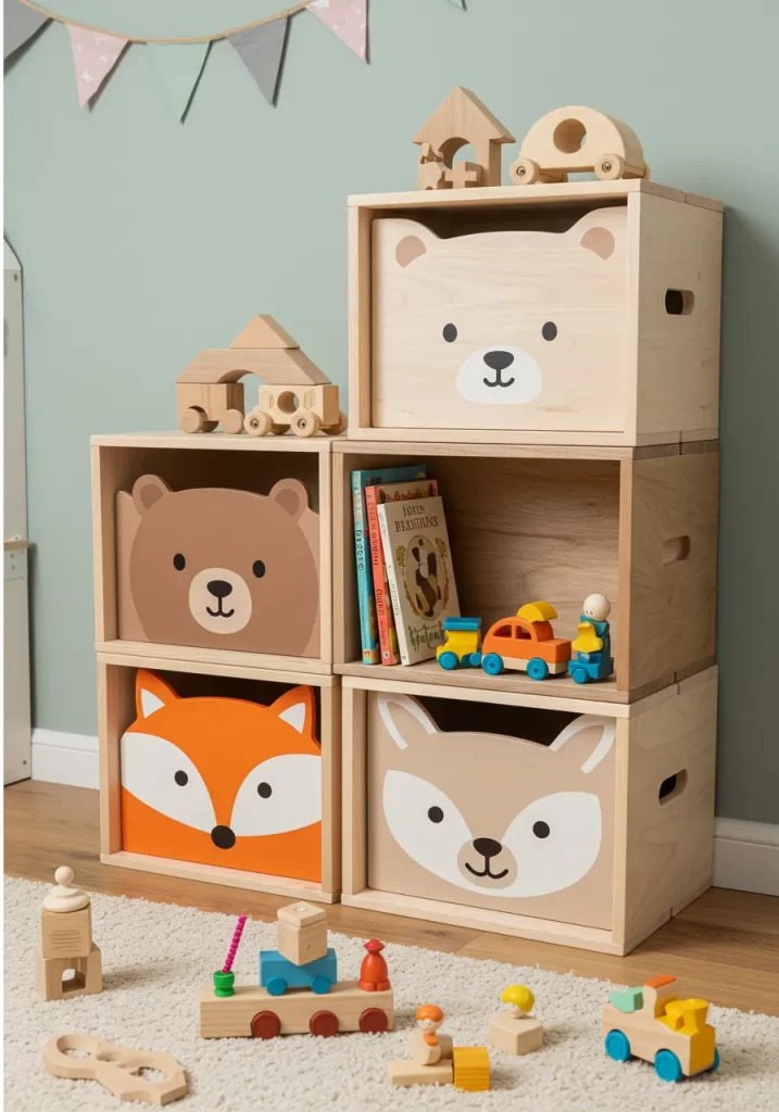 Friendly Forest Animal Cubbies Friendly Forest Animal Cubbies