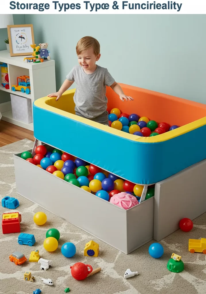 The Play & Stow Ball Pit The Play & Stow Ball Pit