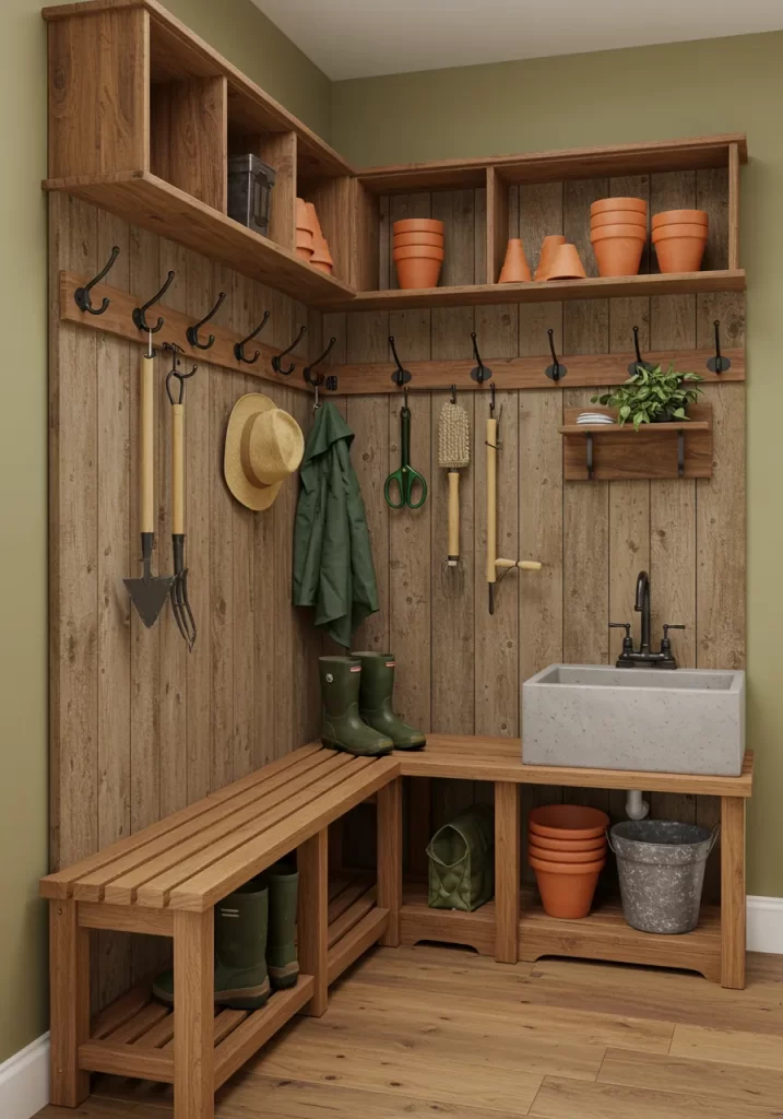 The Gardener's Mudroom Retreat
