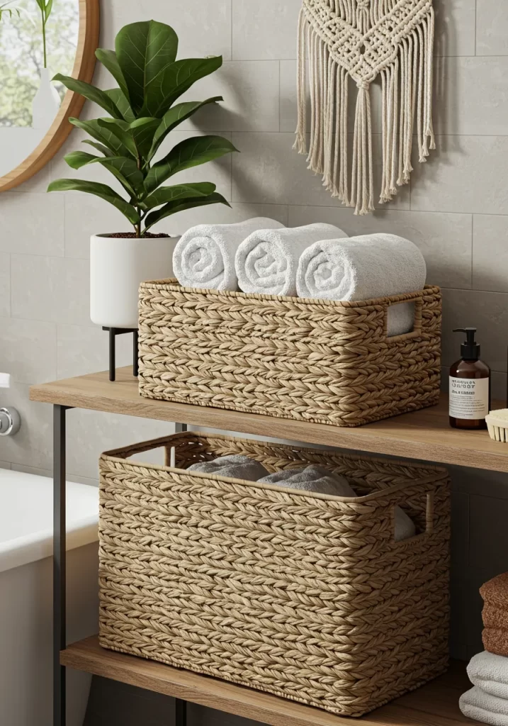 The Woven Storage Baskets