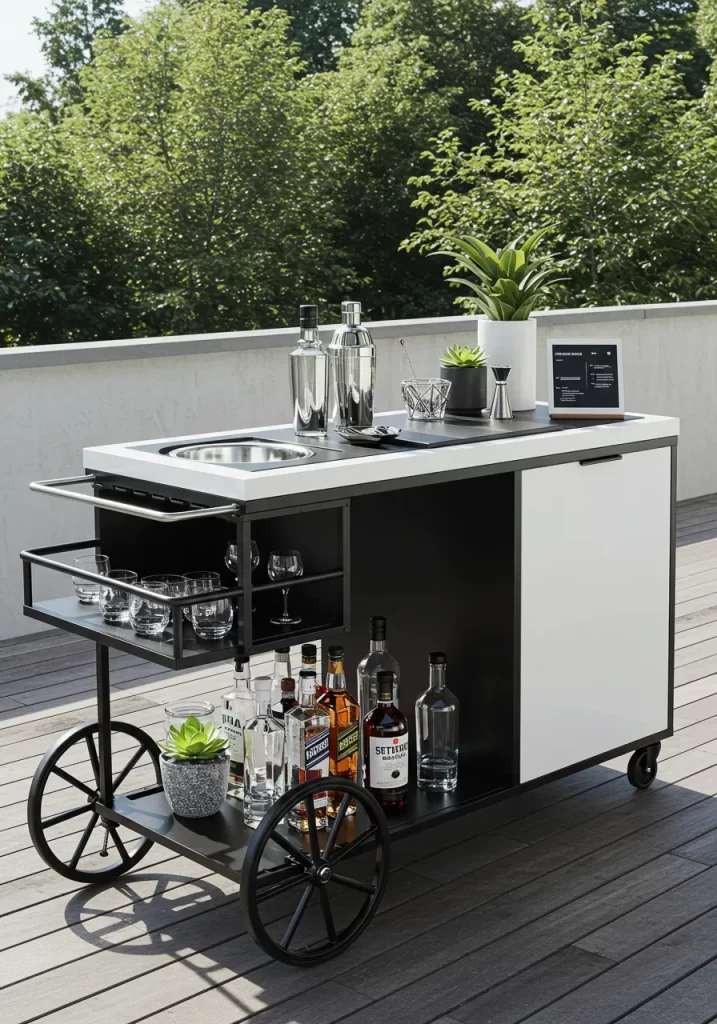 The Contemporary Outdoor Bar Station