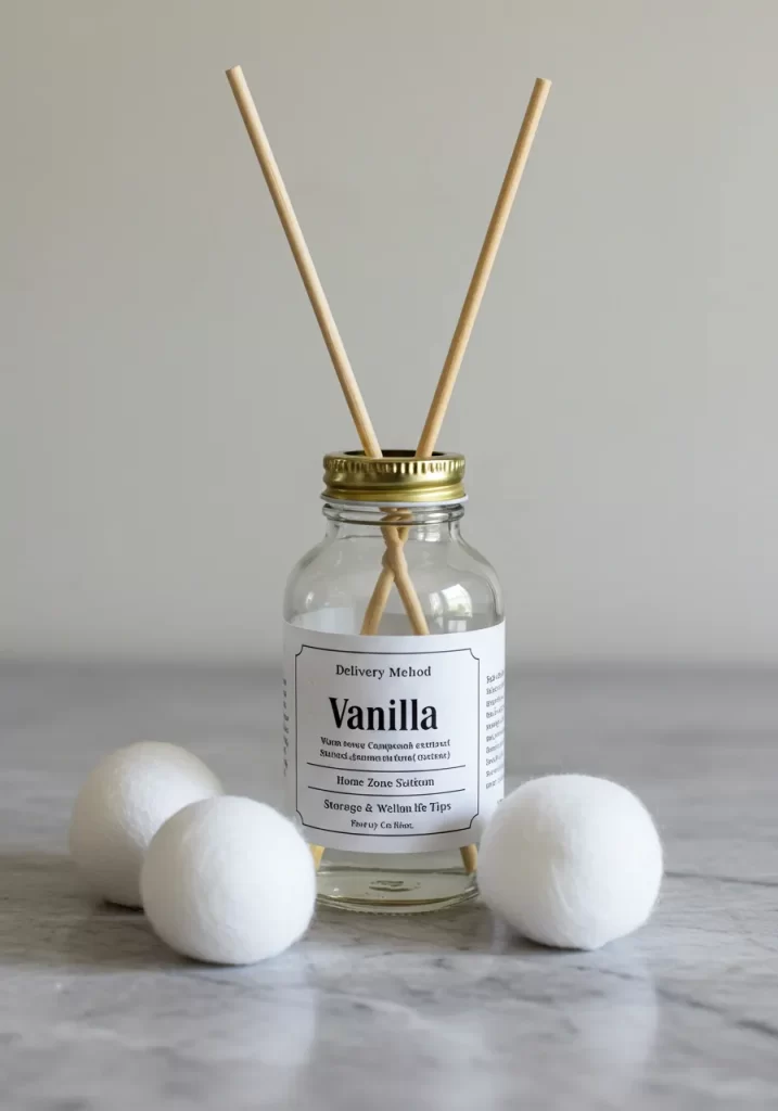 Vanilla Reed Diffuser & Wool Balls