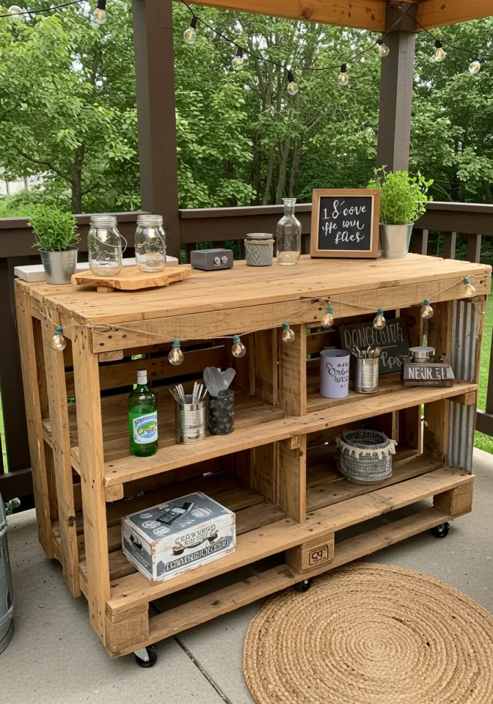 The Pallet Patio Bar