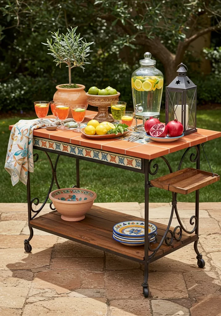 The Mediterranean Patio Cart