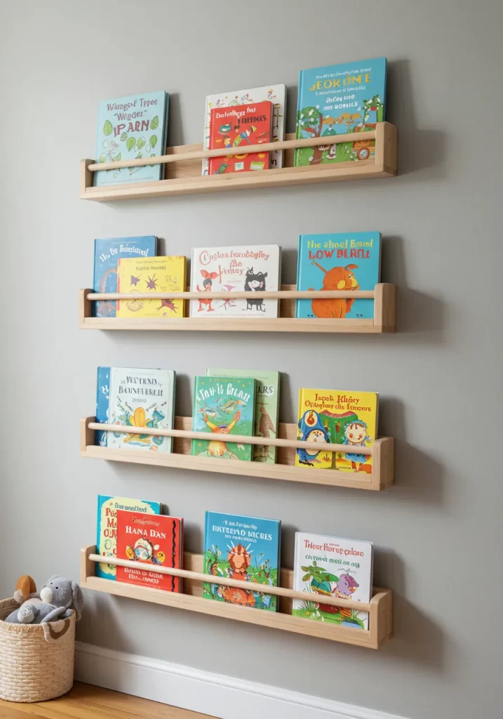 The Storybook Display Shelves The Storybook Display Shelves