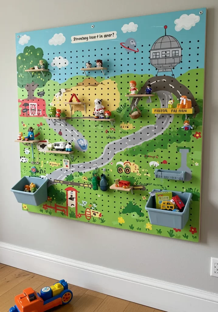 The Adventure Land Pegboard The Adventure Land Pegboard