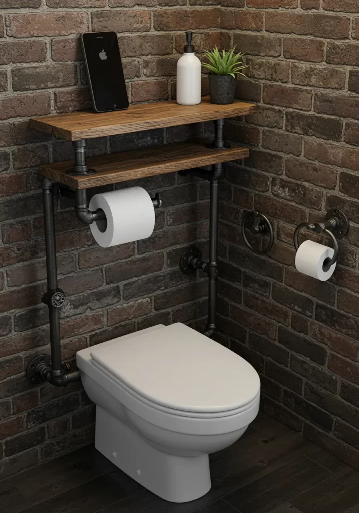 The Industrial Pipe Shelving