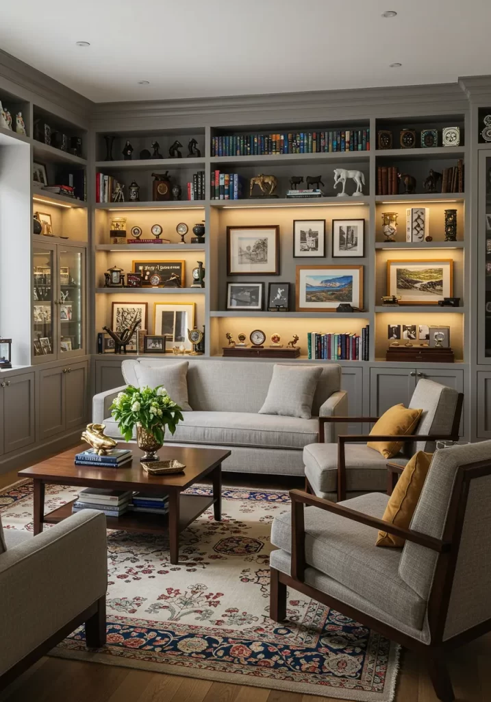The Curated Library Lounge